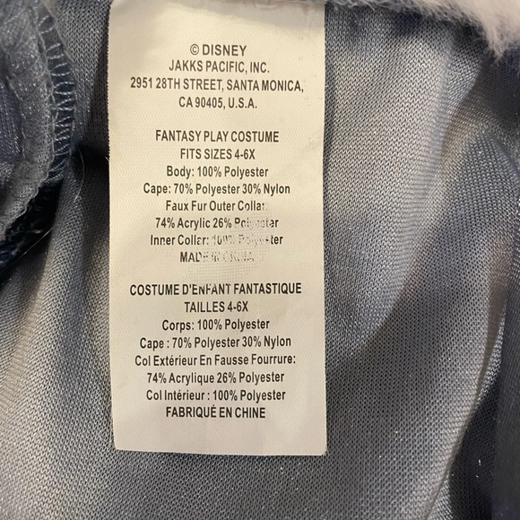 Disney Frozen II Is Elsa Singing Musical Gown Dress Halloween Girls 4-6X - Picture 4 of 5